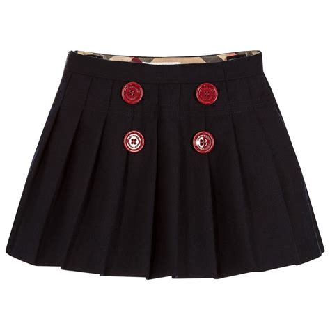 burberry pleated wool skirt|Burberry pleated girls skirts.